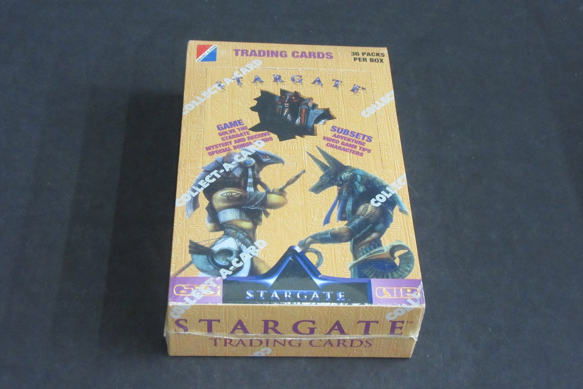 1994 Collect-A-Card Stargate Trading Cards Box – Baseball Card Exchange