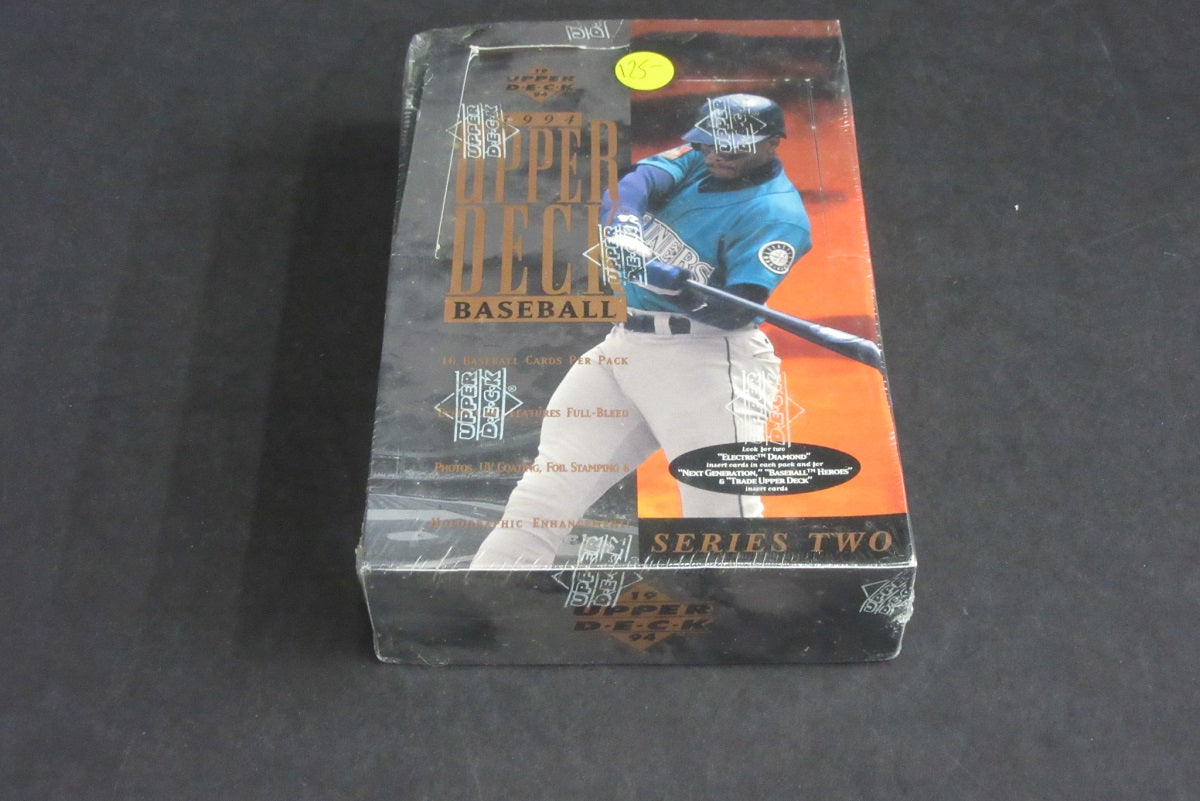 1994 Upper Deck Baseball Series 2 Box (36/10) (Read)