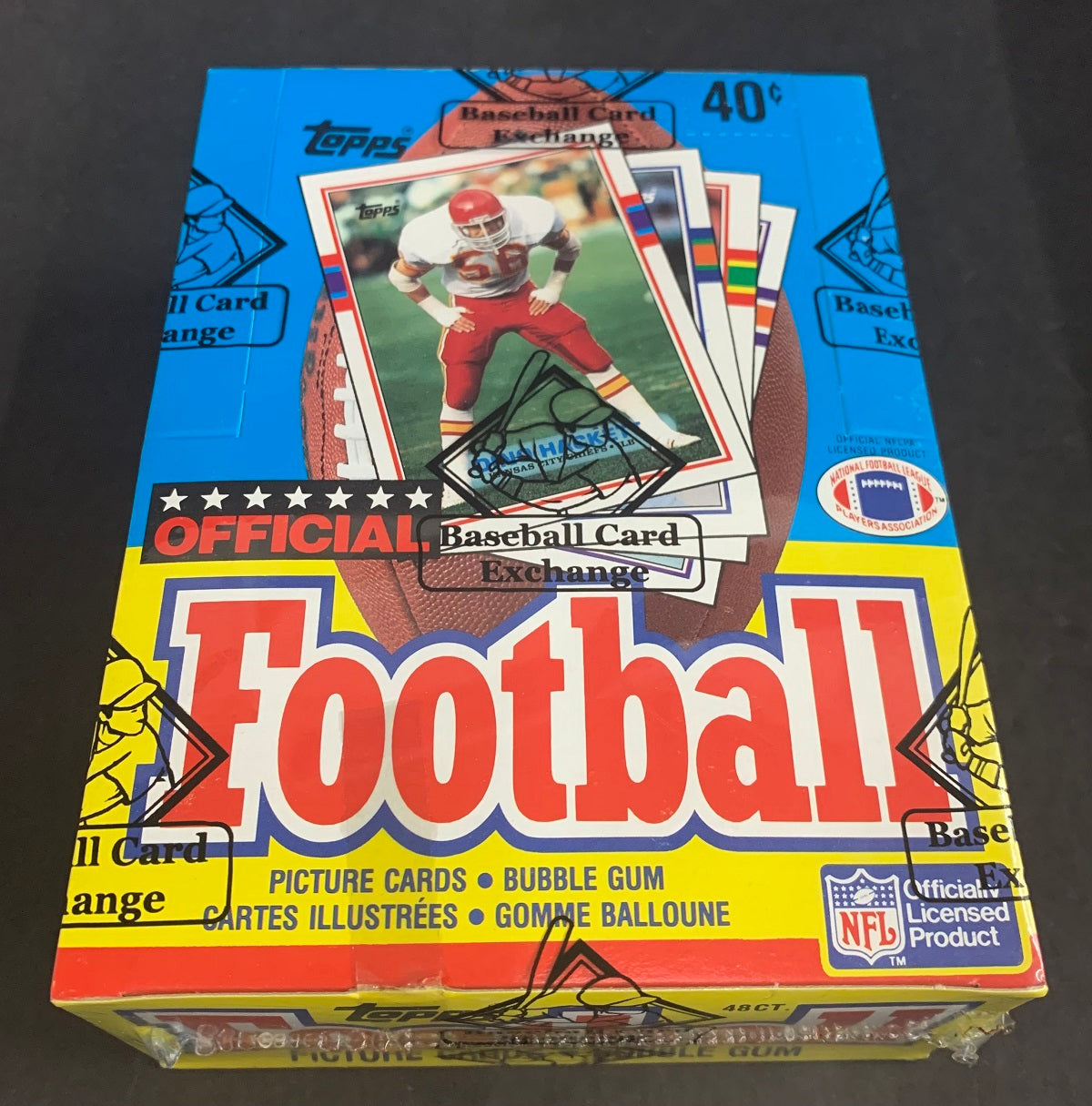 1989 OPC O-Pee-Chee Football Unopened Wax Box (BBCE)