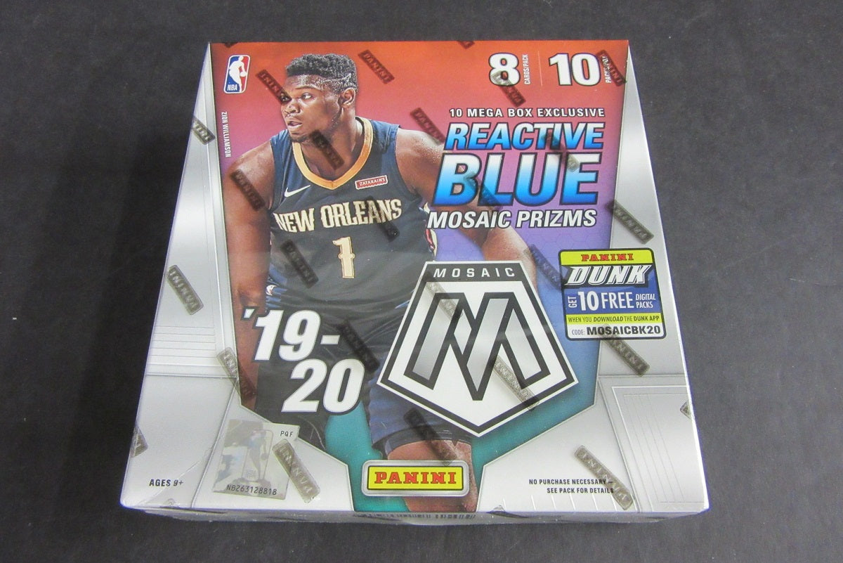 2019/20 Panini Mosaic Basketball Mega Box (10/8)