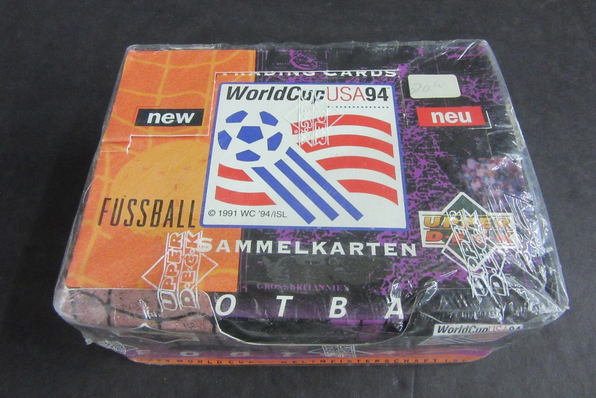 1994 Upper Deck World Cup Soccer Box (Europe) (50/6) – Baseball Card  Exchange