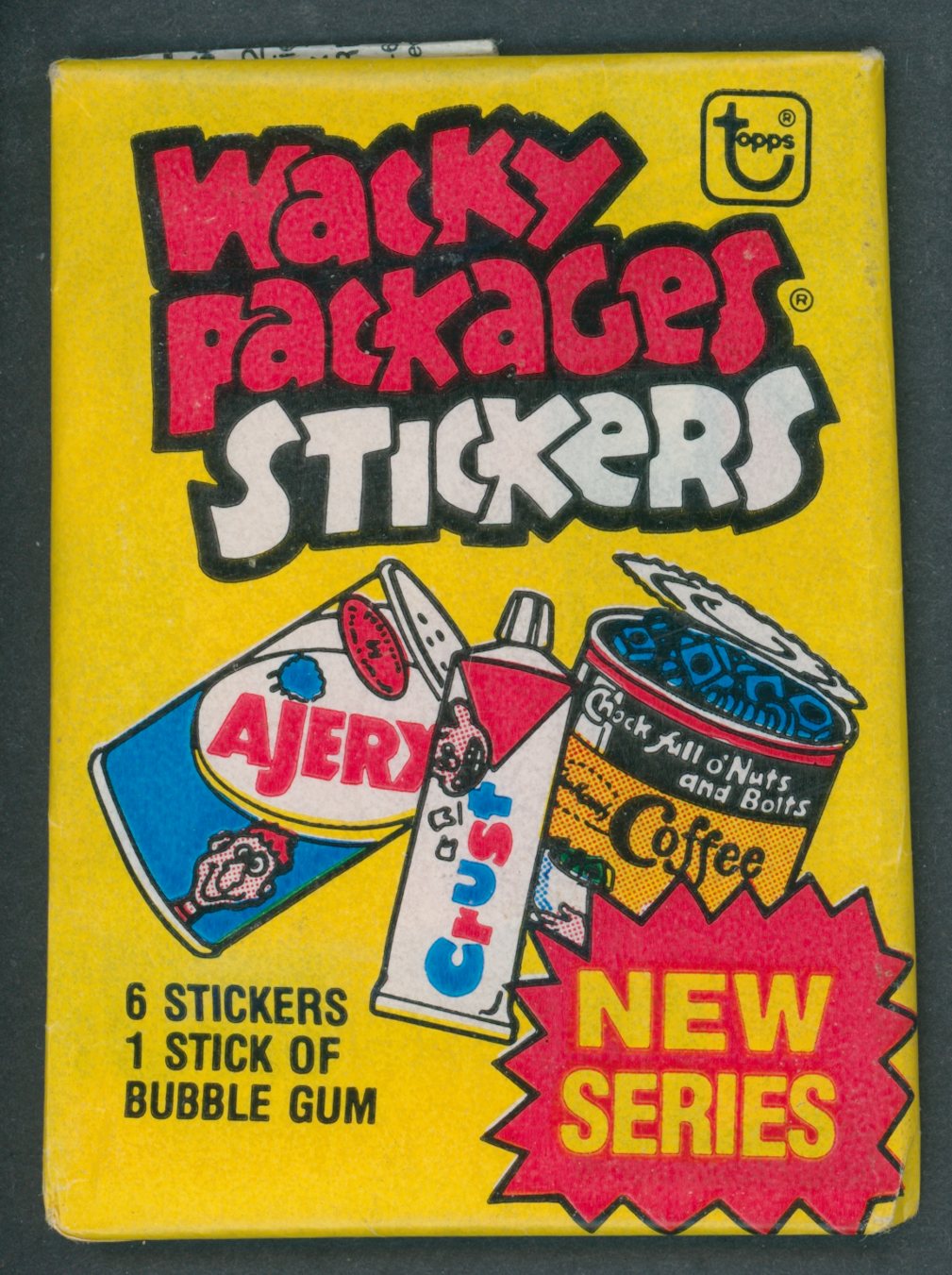 1979 Topps Wacky Packages Unopened Series 2 Wax Pack