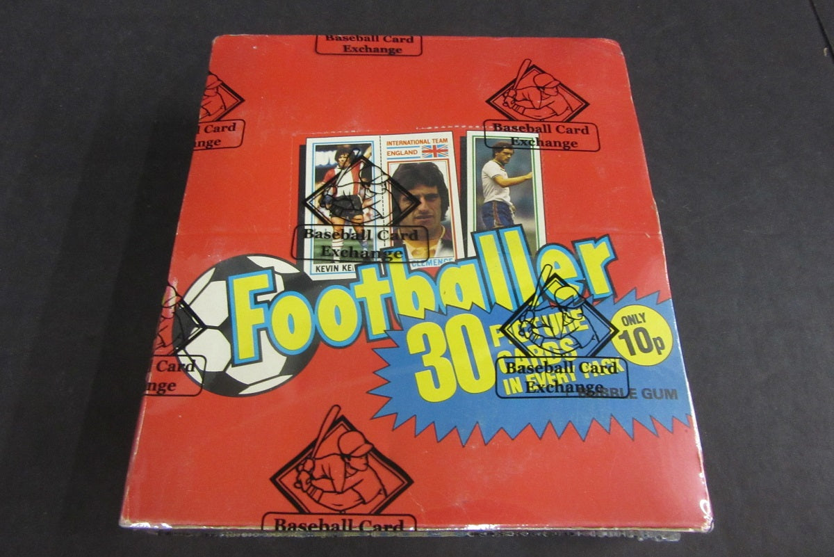 1981 Topps English League Footballer (Soccer) Unopened Wax Box (BBCE)