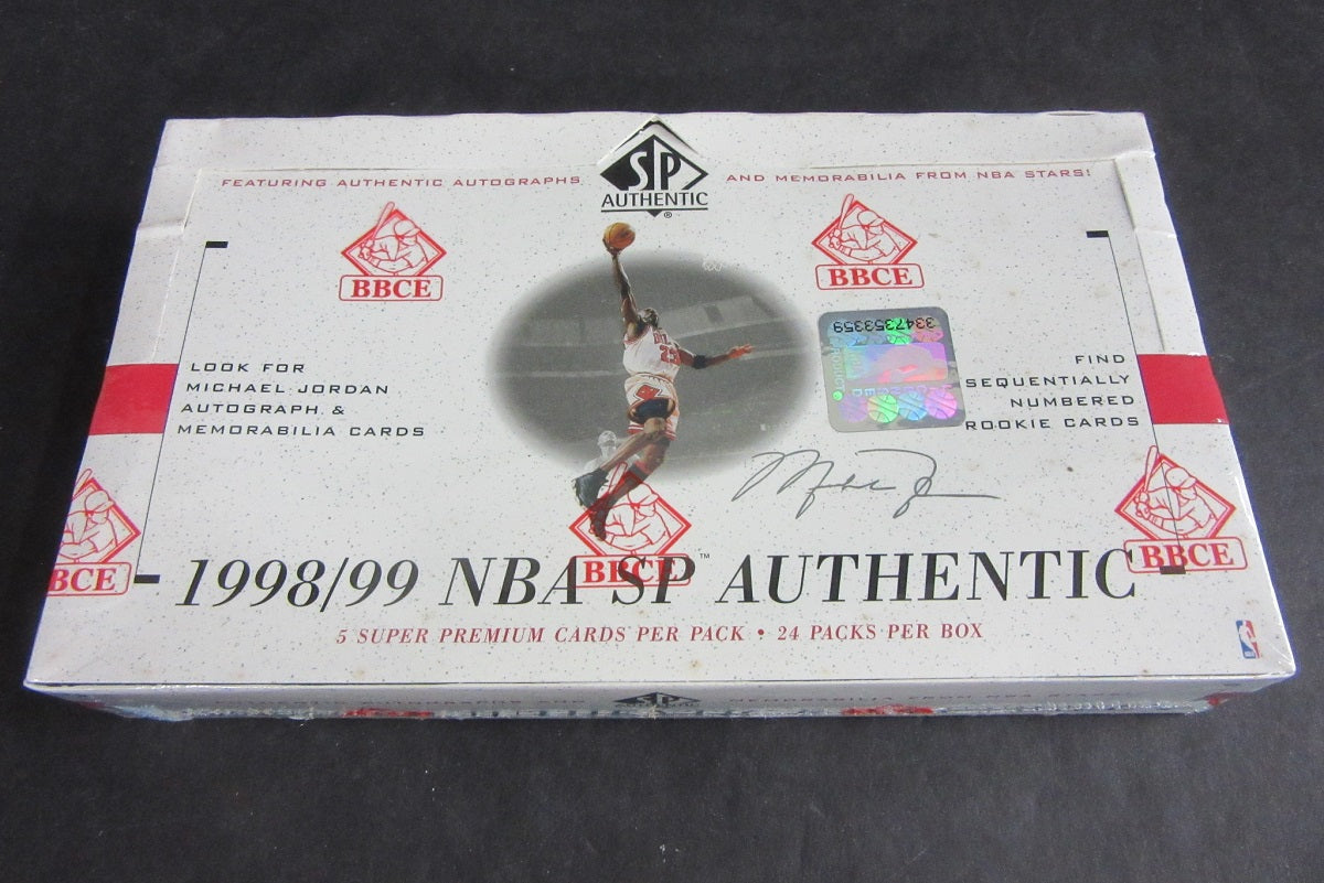 1998/99 Upper Deck SP Authentic Basketball Box (Hobby) (BBCE)