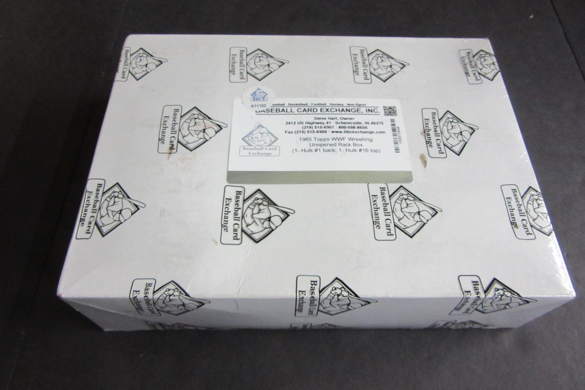 1985 Topps WWF Pro Wrestling Stars Unopened Rack Box (BBCE) (A11160) (Read)