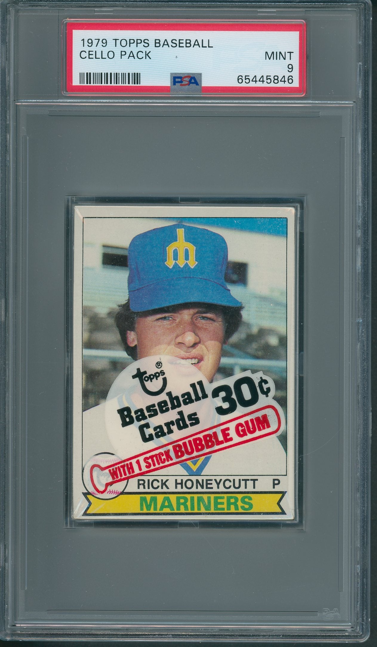 1979 Topps Baseball Cello Pack PSA 9 *5846