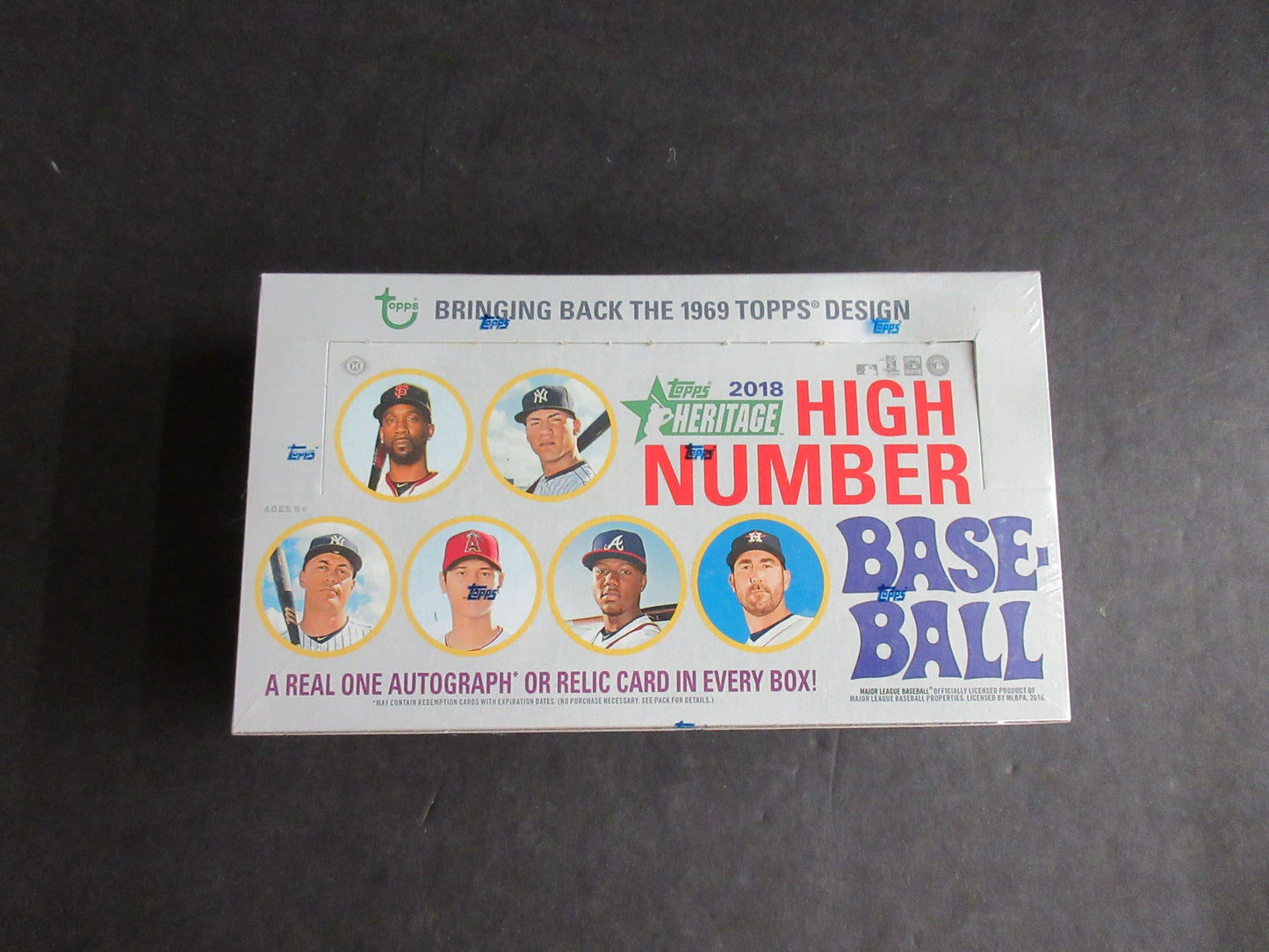 2018 Topps Heritage High Number Baseball Box (Hobby) (24/9)