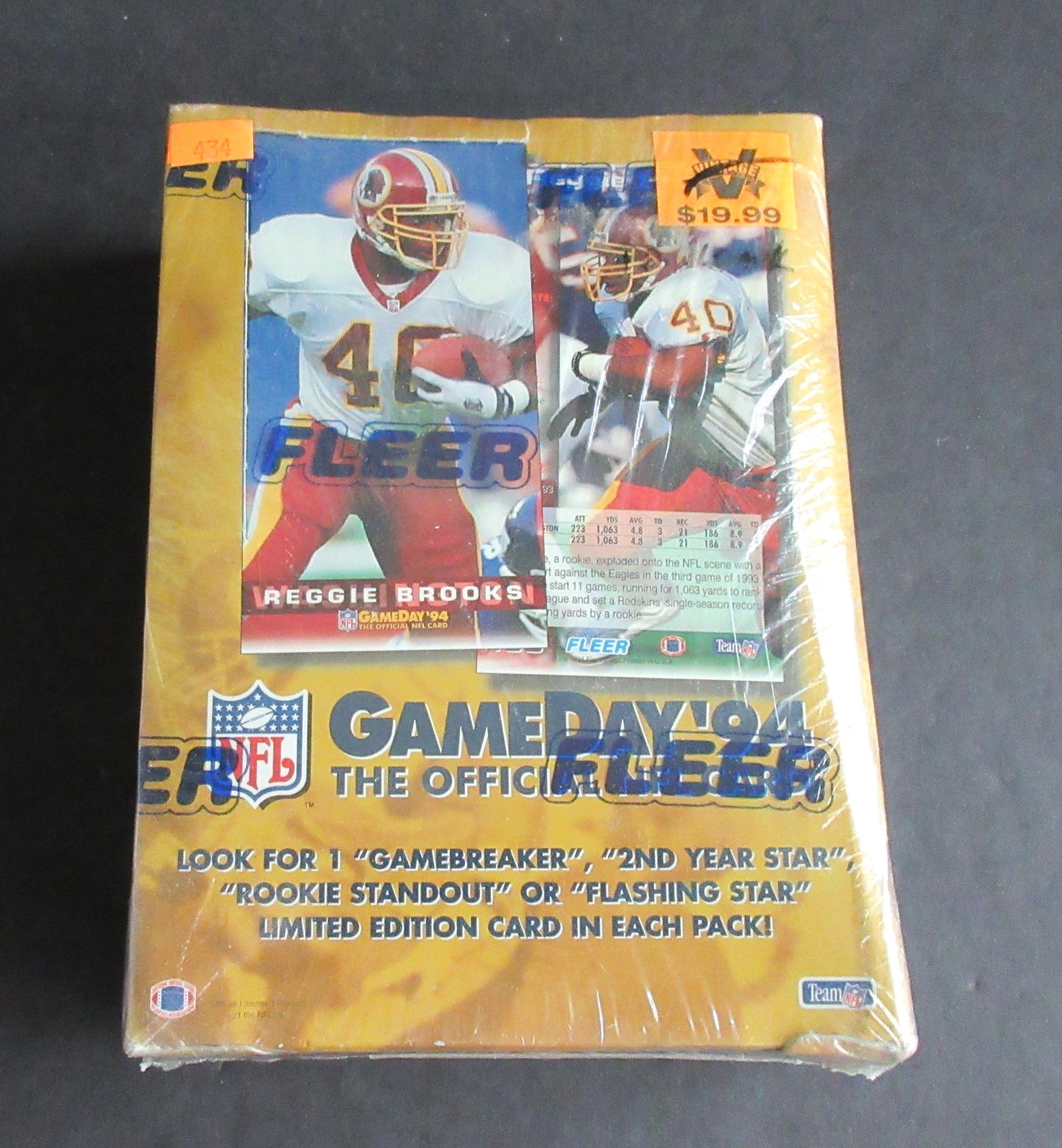 1994 Fleer Gameday Football Box (36/12)