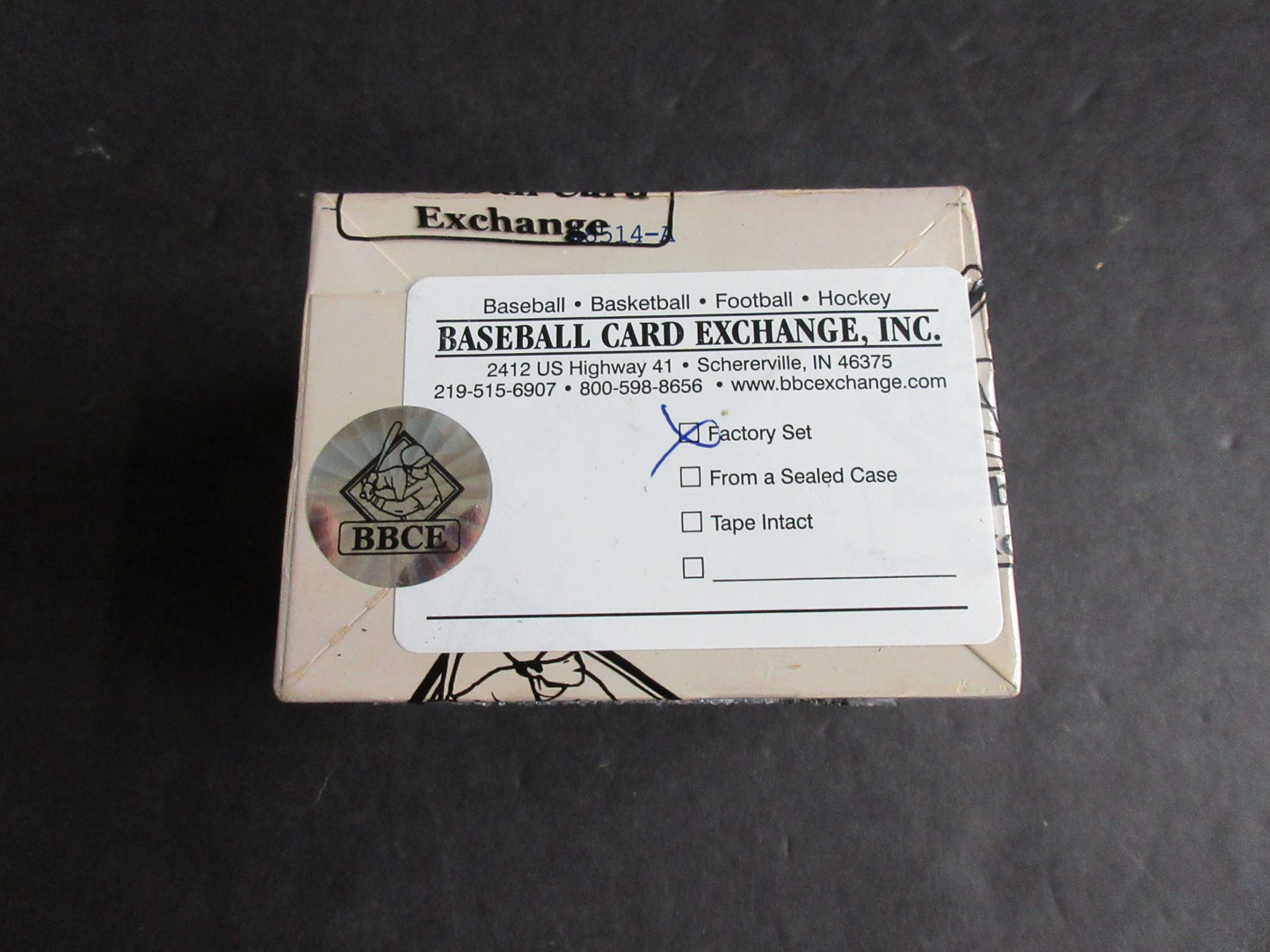 1986 Fleer Baseball Update Factory Set (BBCE)