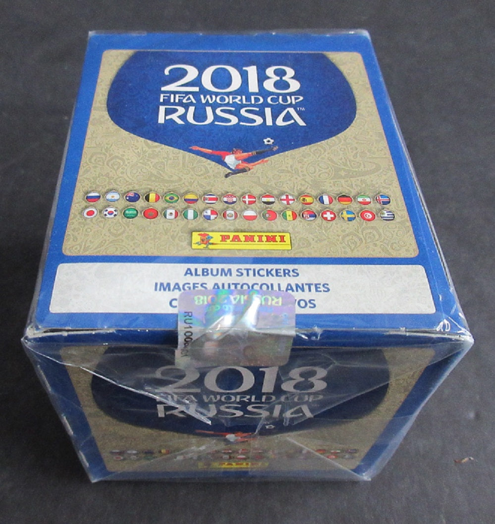 2018 Panini FIFA World Cup Soccer Stickers Box (Russia) (50/5)