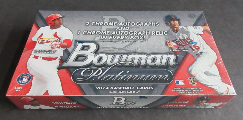 2014 Topps Chrome Baseball Hobby Box