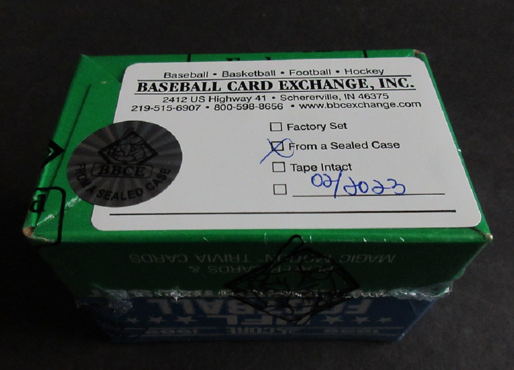 1989 Score Football Supplemental Factory Set (FASC)