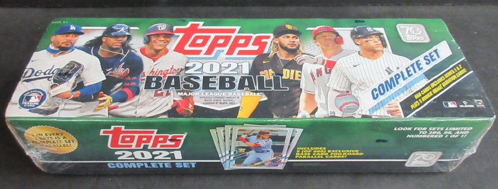 2021 Topps Baseball Factory Set (Walmart) (Green)