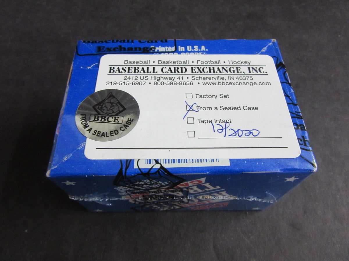 1989 Score Baseball Rookie & Traded Factory Set (FASC)