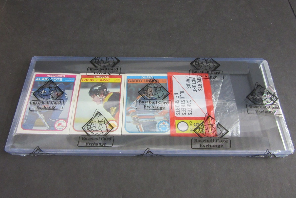 1982/83 OPC O-Pee-Chee Hockey Unopened Rack Pack (BBCE) (#6)