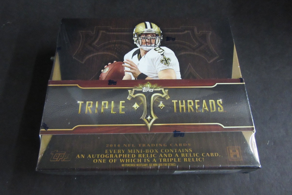 2014 Topps Triple Threads Football Box (Hobby)