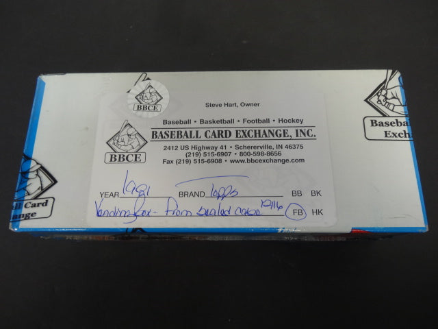 1981 Topps Football Unopened Vending Box (FASC)