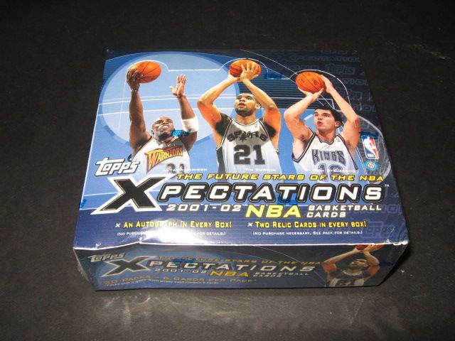 2001/02 Topps XPectations Basketball Box (Hobby)