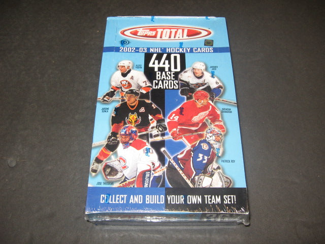 2002/03 Topps Total Hockey Box (Hobby) (36/10)