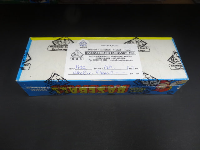 1972 OPC O-Pee-Chee Baseball Series 2 Unopened Wax Box (BBCE)