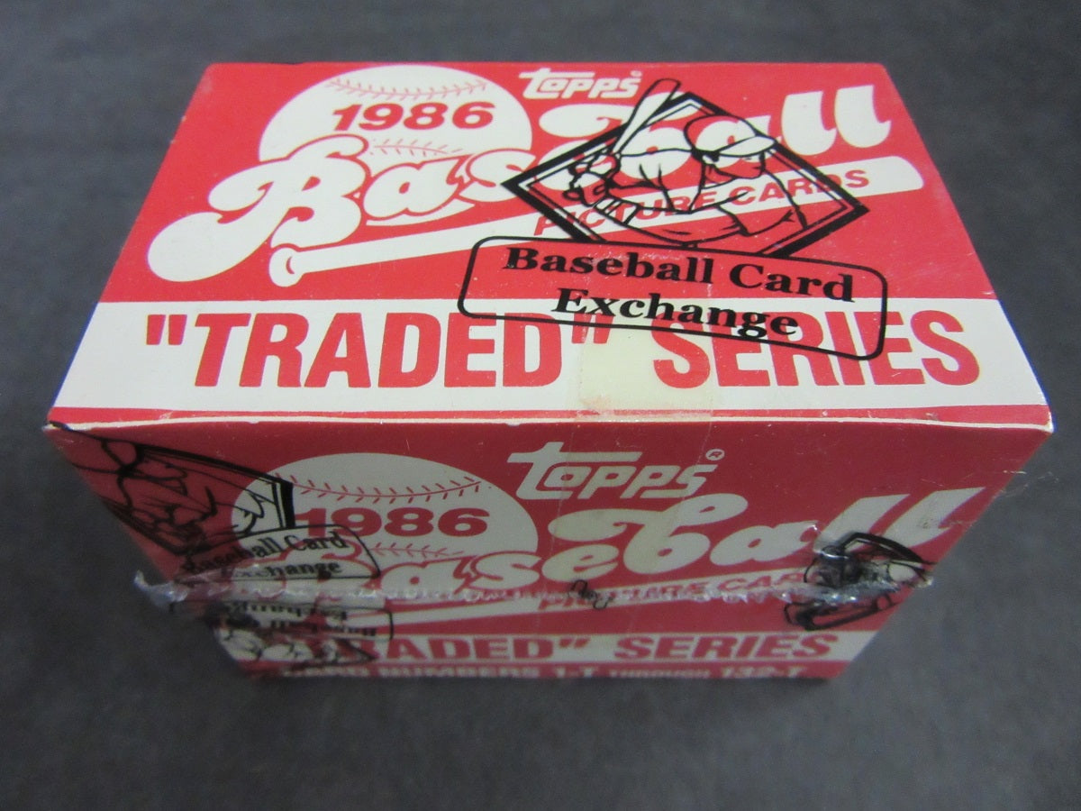1986 Topps Baseball Traded Factory Set (BBCE)