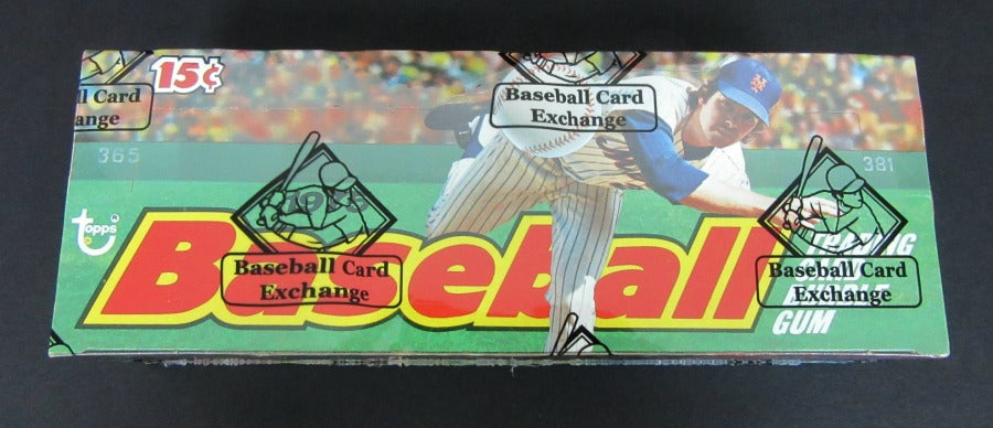 1975 Topps Baseball Unopened Mini Wax Box