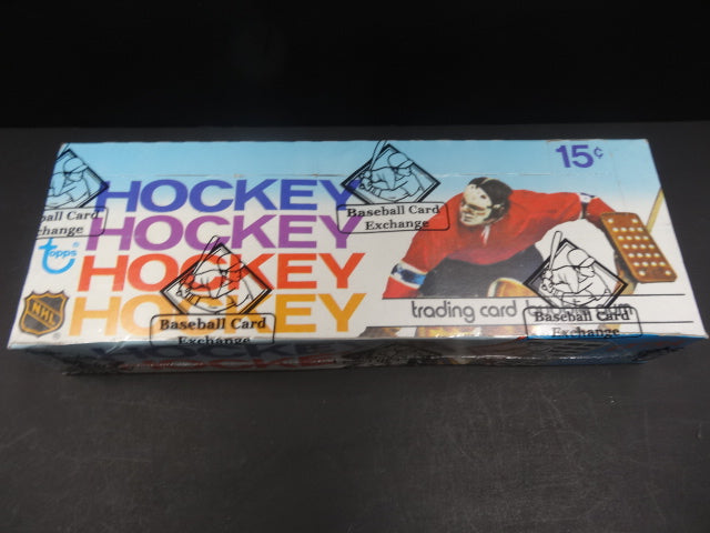 1974/75 Topps Hockey Unopened Wax Box (BBCE)