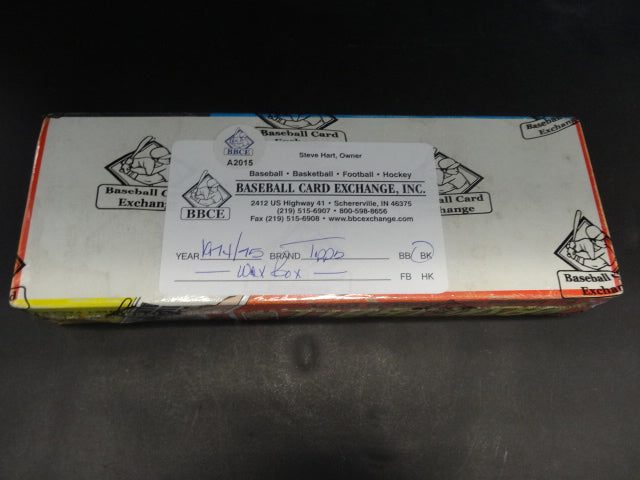 1974/75 Topps Basketball Unopened Wax Box