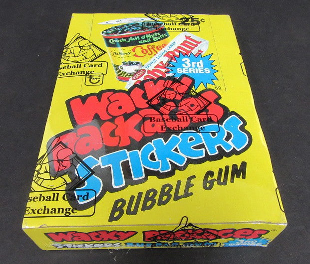 1980 Topps Wacky Packages Unopened Series 3 Wax Box (Authenticate)