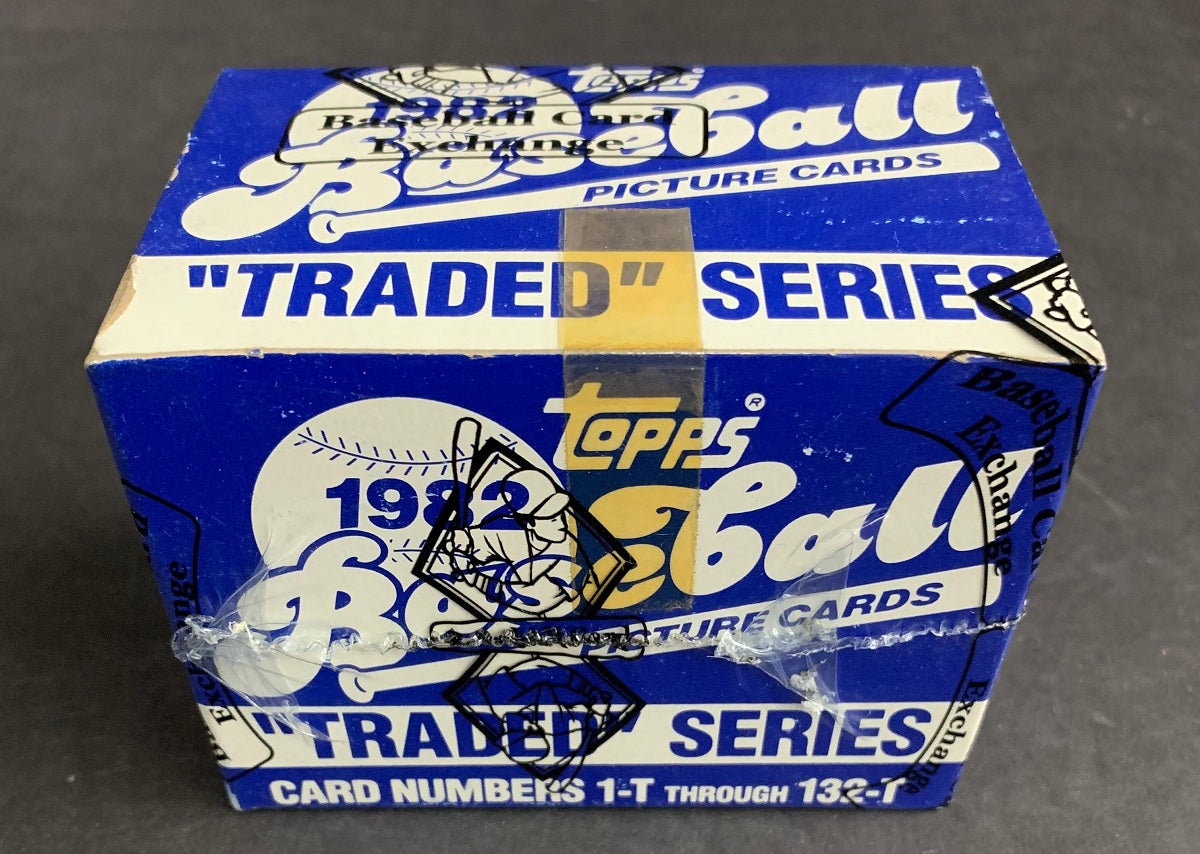 1982 Topps Baseball Traded Factory Set (Tape Intact) (BBCE)