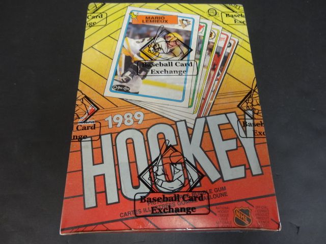 1988/89 OPC O-Pee-Chee Hockey Unopened Wax Box (BBCE)