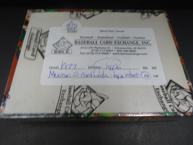 1977 Topps Football Unopened Mexican Wax Box