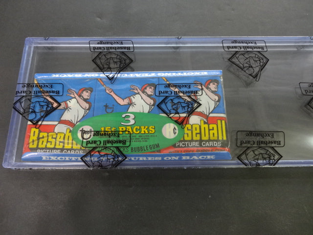 1977 Topps Baseball Unopened Wax Pack Tray