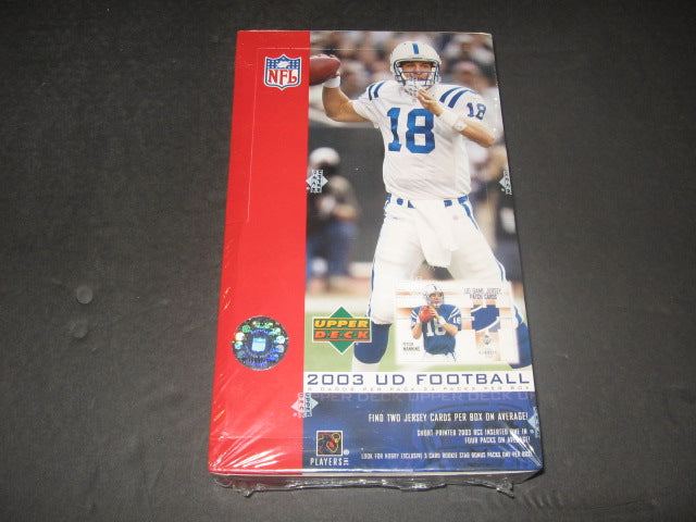 2003 Upper Deck Football Box (Hobby) (24/8)