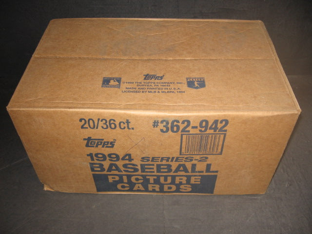 1994 Topps Baseball Series 2 Case (20 Box)