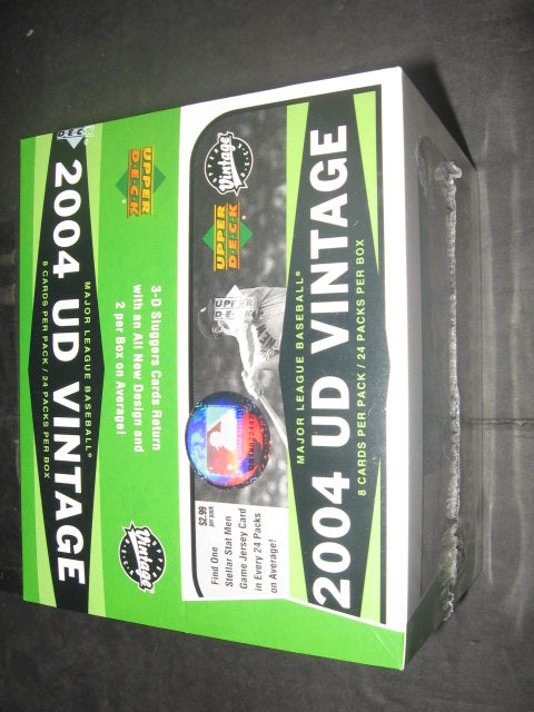 2004 Upper Deck Vintage Baseball Box (Retail)