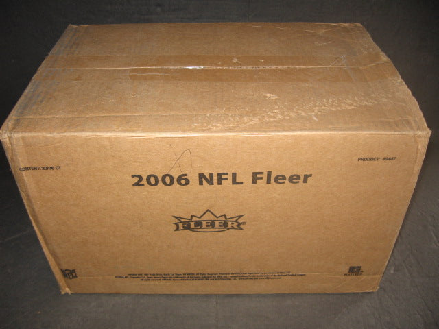 2006 Fleer Football Case (20 Box)