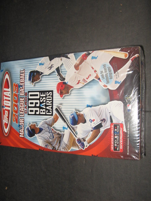 2003 Topps Total Baseball Box (Retail)