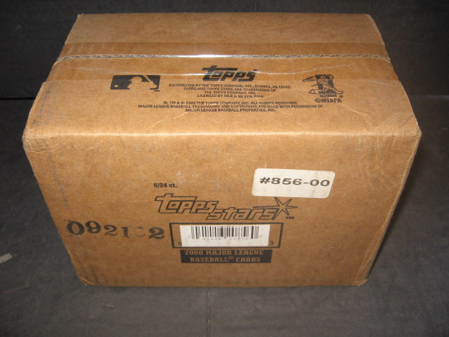2000 Topps Stars Baseball Case (Retail) (6 Box)