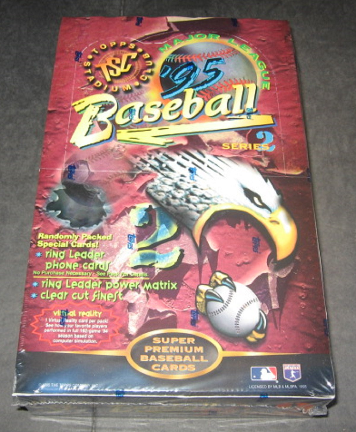 1995 Topps Stadium Club Baseball Series 2 Box (Retail) (24/14)