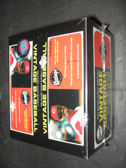 2002 Upper Deck Vintage Baseball Box (Retail)