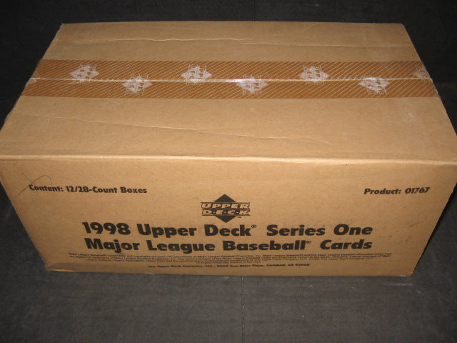 1998 Upper Deck Baseball Series 1 Case (12 Box)
