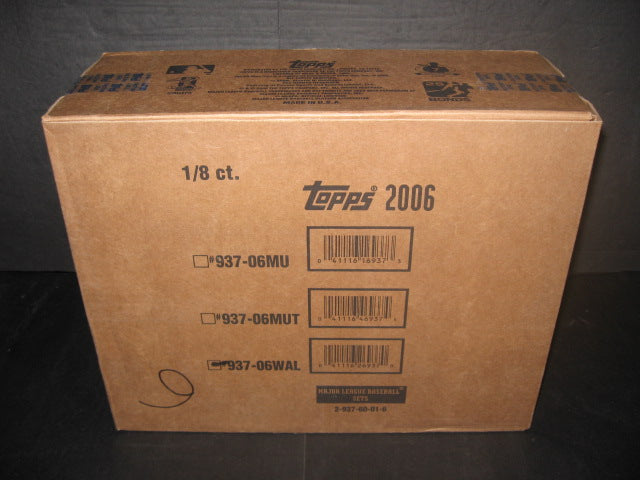 2006 Topps Baseball Factory Set Case (Retail) (8 Sets)