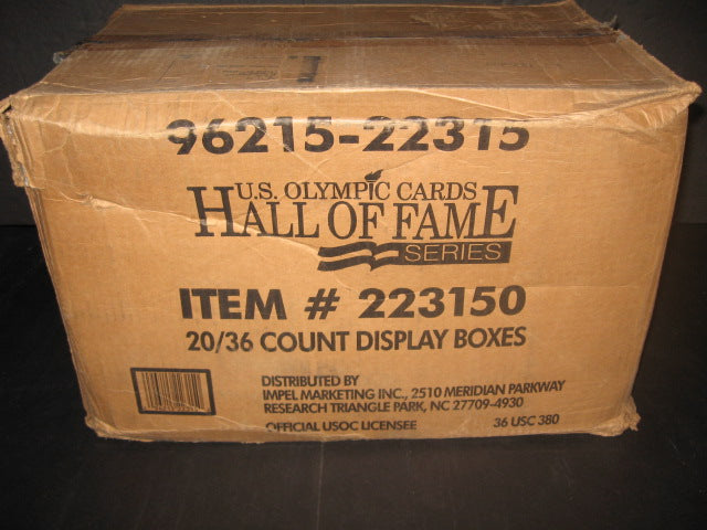 1991 Impel US Olympics Hall of Fame Case (20 Box)
