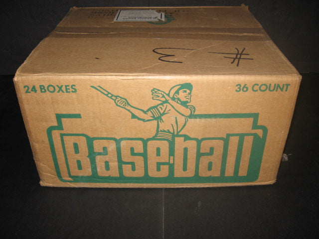 1986 OPC O-Pee-Chee Baseball Unopened Wax Case (24 Box) (Sealed)