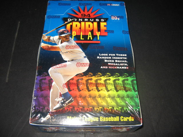 1994 Donruss Triple Play Baseball Box (36/12)