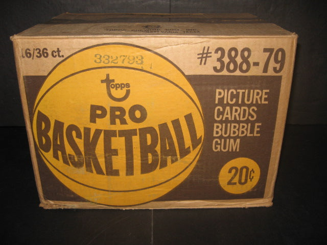 1979/80 Topps Basketball Unopened Wax Case (16 Box)