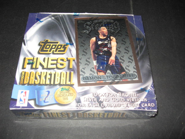 1996/97 Topps Finest Basketball Series 2 Box (Retail)