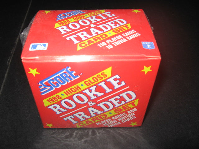 1988 Score Baseball Rookie & Traded Glossy Factory Set (Sealed)