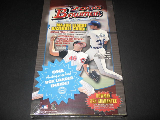 2000 Bowman Baseball Jumbo Box (HTA) (12/21)